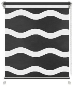 Gario Sávroló Mini Wave Grafit Szélesség: 40 cm, Magasság: 150 cm