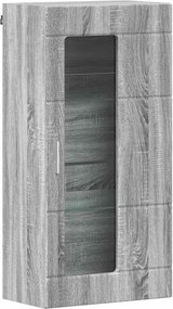 vidaXL Fából Készült Szekrény Szürke Sonoma 50 x 29 x 100 cm Faanyag