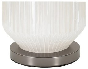 Szürke asztali lámpa textil búrával (magasság 65 cm) Brighty – Mauro Ferretti