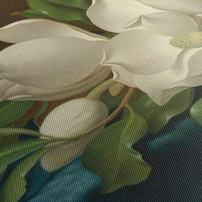Kép - Martin Johnson Heade, Giant Magnolias on a Blue Velvet Cloth, reprodukciók (120x50 cm)