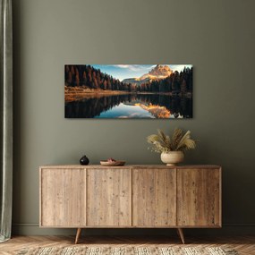 Kép - alpesi, olaszország, dolomitok, Antorno (120x50 cm)