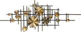Mihrimah fém fali dekoráció, 113×7 cm – TR279ENZ2533