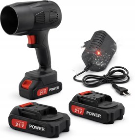 Nagy Teljesítményű Akkus Turbó Fúvó Kézi Levegős Kerti Kefe Nélküli