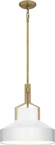 Quoizel Brecken QZ-BRECKEN-2P-AB-ABG Függőlámpa 2x60W/E27 IP20