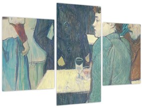 Kép - Henri de Toulouse-Lautrec, A Corner of the Moulin de la Galette, reprodukciók (90x60 cm)