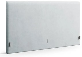 Világosszürke kárpitozott ágytámla 170,5x100 cm Remo – Micadoni