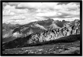 Poszterek keretben 60x40 Tátra Lengyel hegyek Kilátás