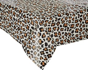 WATERPROOF lemosható asztalterítő 130x160 , leopárd