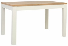 Asztal Boston 450Wotan tölgy, Fehér, 77x90x130cm, Laminált forgácslap, Laminált forgácslap
