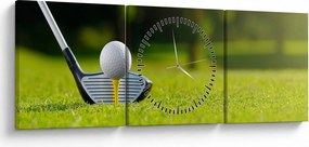 Kép - Golf (órával) (90x30 cm)