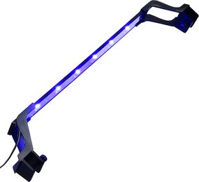 vidaXL kék és fehér LED-lámpa akváriumhoz szorítókkal 55 - 70 cm