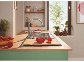 GROHE 40750HV0 - Minőségi fa vágódeszka 450 × 240 × 19 mm