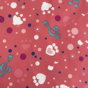 Egyszemélyes pamut gyerek ágyneműhuzat 140x200 cm Gabby's Dollhouse – Jerry Fabrics
