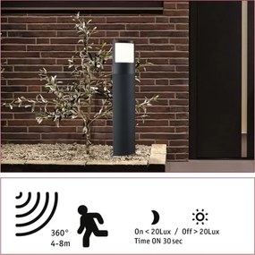 Paulmann 94514 - LED/8,5W IP44 Fényerőszabályozható világító házszám PADEA 230V