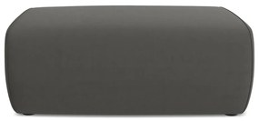 Sötétszürke bársony lábtartó Kapua – Makamii