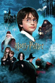 XXL poszter Harry Potter and the Philosopher‘s Stone, (80 x 120 cm)
