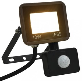 meleg fehér fényű szenzoros LED-reflektor 10 W