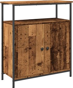 vidaXL antik fa színű szerelt fa tálalószekrény 70 x 30 x 80 cm