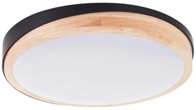 Brilliant - LED Dimmelhető mennyezeti lámpa BAARLO LED/24W/230V átm. 35 cm fekete