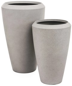G21 Cement Oval virágcserép 44,3 x 44,3 x 69,8