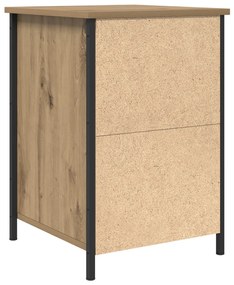 Éjjeli szekrények 2 db Kézműves tölgy 40x42x60 cm Szerelt fa