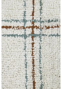 Krémszínű mosható kézi szövésű pamut szőnyeg 90x130 cm Cuisine Natural – Lorena Canals