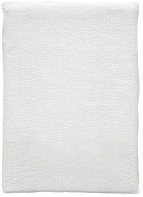 Fehér bio pamut ágyneműhuzat 200x140 cm Wave Optical - Södahl