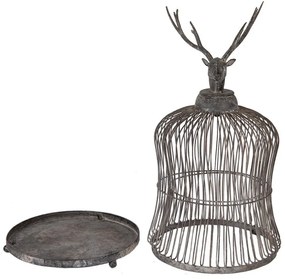 Vintage dekor kalitka szarvas fejes