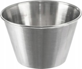 Acél tál mártás tartály 9,5 cm 240 ml