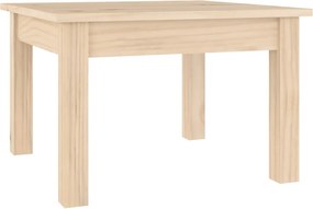 vidaXL tömör fenyőfa dohányzóasztal 45 x 45 x 30 cm