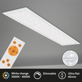 Briloner 7304-016 - LED Dimmelhető mennyezeti lámpa STARRY SKY LED/36W/230V + távirányító