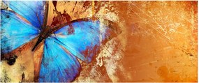 Kép - Kék pillangó (120x50 cm)