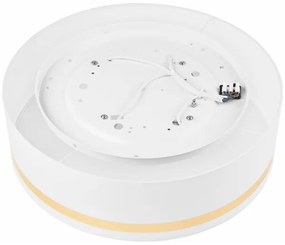 Mennyezeti lámpa SIRJA STRIPE 4xE27/15W/230V átm. 45 cm fehér