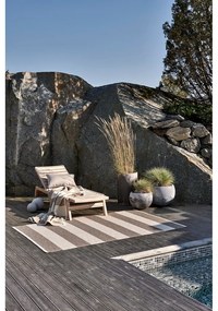 Bézs-krémszínű kültéri-beltéri futószőnyeg 70x225 cm Bob Mud Vanilla – Pappelina