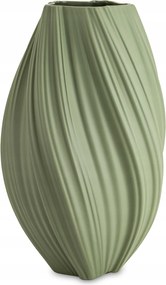 Modern Zöld Váza Dekoratív üveg Minimalista design fedél