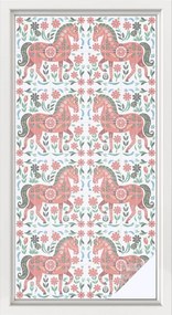 Öntapadós Ablakfólia Adatvédelem Színes lovak 50x100 cm