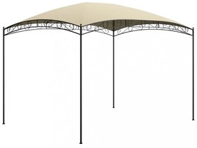 krémszínű pavilon 3 x 4 x 2,65 m 180 g/m²