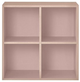Boxie nyitott fali szekrény 80x80x37 cm pink