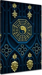 Festmények 80x120 Absztrakt Arany harmónia