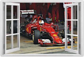 Poszterek 90x60 Sebastian Vettel F1 Bolid