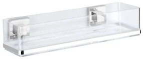 WENKO 22685100-VACUUM-LOC QUADRO ED polc 38,5x14,5 cm ezüst/fényes króm