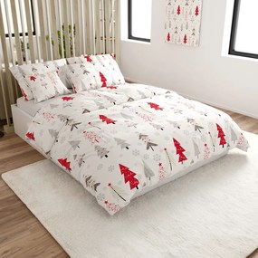 Mikroszálas ágyneműhuzat JINGLE fehér Ágyneműhuzat mérete: 70 x 90 cm | 140 x 220 cm