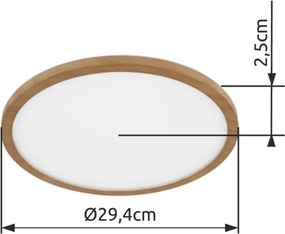 Globo 41562-18WW - LED Dimmelhető fürdőszobai lámpa SAPANA LED/18W/230V IP44