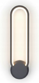 Horoz Beltéri Led fali lámpa Always-w 12W 700lm 4000K Fekete