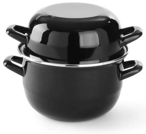 Rozsdamentes acél edény fedővel 2,5 l – Hendi