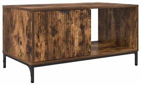 Dohányzóasztal Füstölt tölgy 90 x 49 x 46 cm Faanyag