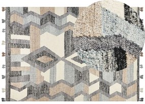 Színes kilim gyapjúszőnyeg 200 x 300 cm AYGEZARD Beliani
