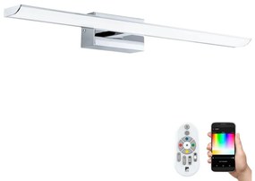 Eglo Eglo 33767-LED RGBW Fürdőszobai világítás TABIANO-C LED/15,6W/230V 60,5cm IP44 + távirányító EG33767