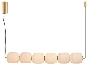 Zuma Line 003064-034748 - LED függőlámpa kábelen AKARI LED/50W/230V arany