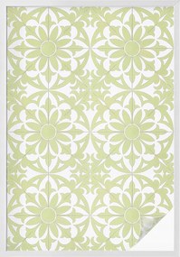 Öntapadós szélvédő furnér Adatvédelem Zöld dísz 100x146